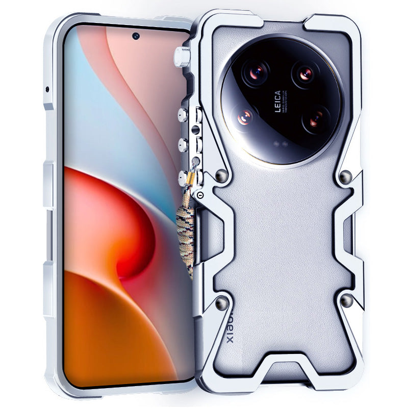 For Xiaomi 14 Pro / 14 Ultra / Poco X6 5G / Redmi Note 13 Pro 5G Case Aluminium Alloy Cover For Xiaomi 14 Pro / 14 Ultra / Poco X6 5G / Redmi Note 13 Pro 5G Case Aluminium Alloy Cover